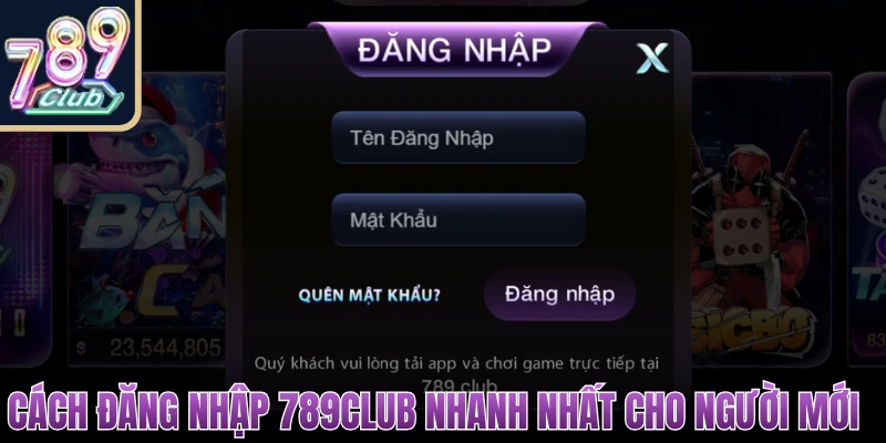 đăng nhập 789Club